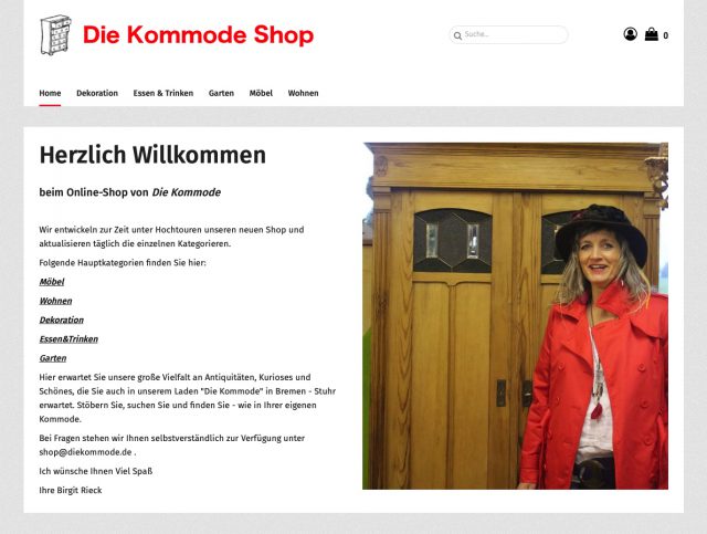 Antik Laden Shop in Bremen Die Kommode